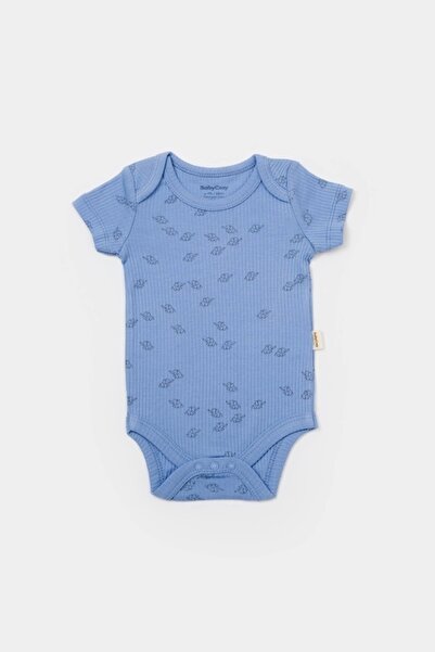 BabyCosy Organic Modal Elephant Printed 2-Piece Short Sleeve Badi