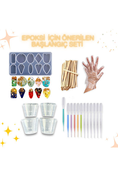 se7enck Epoksi Reçine Başlangıc Seti, Epoksi Başlangıç Seti , Epoksi Reçine , Epoksi Silikon Kalıp