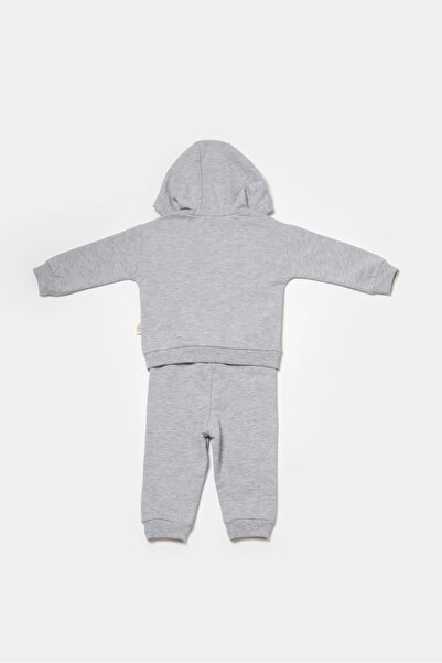 BabyCosy Baby and Newborn Hooded Sweatshirt and Trousers Set - 100% Organic Cotton, Csy8000