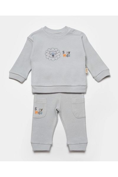 BabyCosy 100% Organic Cotton Pants and Long Sleeve Shirt Set for Baby and Newborn - Csyw1024