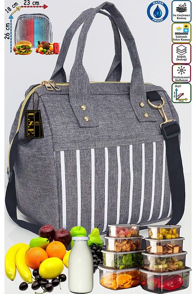 USF Mother Baby Carrying Bag with Hanger Thermal Insulation Thermal Thermos Food, Food, Feeding, Food Bag