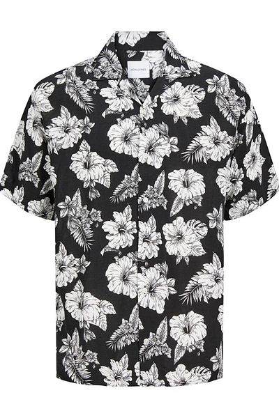 Jack & Jones Мъжка риза с къс ръкав и флорален мотив JACK JONES 12249210