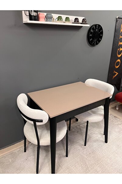 VOGUE TASARIM VE AKSESUAR 60/90 ölçü küçük  mutfak masası kullanışlı yemek ma...