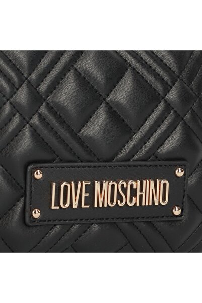Love Moschino Kapitoneli Şilte çantası 20 cm