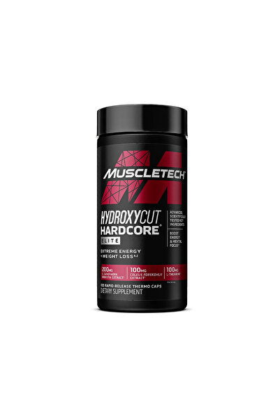 MUSCLETECH Hydroxycut Hardcore Fat burner Elite / 100 Caps ABD VERSİYON (CHECK KODLU)