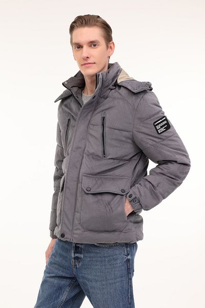 lumberjack Ανδρικό κοντό παλτό ML 2 JJXCFAW23-H2349 4PR Anthracite