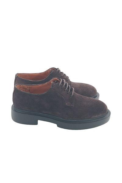 MİLONEK 20231240286   Men's Oxford Suede - Casual Brown