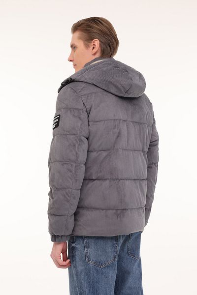 lumberjack Ανδρικό κοντό παλτό ML 2 JJXCFAW23-H2349 4PR Anthracite