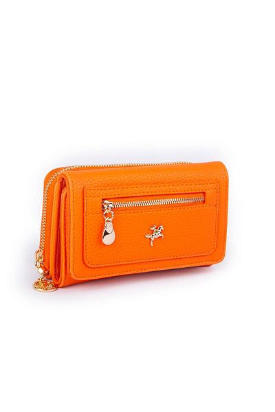 Nas Bag Women's Orange Wallet (Width:16 X Length:10)