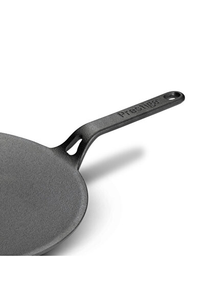 Prestige Pre-seasoned Cast Iron Curved Tawa Induction Base 26 Cm