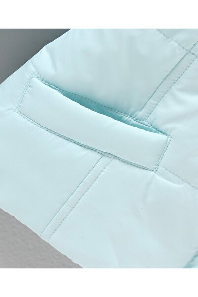 Babyhug Babyhug Full Sleeves Polyester Hooded Jacket Solid - Blue