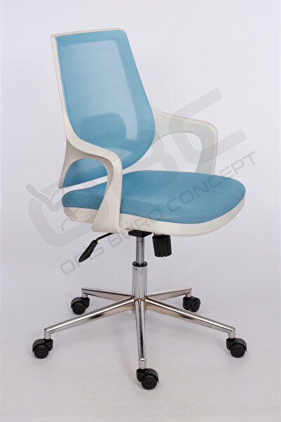 obc ofis büro concept Porto Krom Ayaklı Çalışma Sandalyesi Ofis Koltuğu