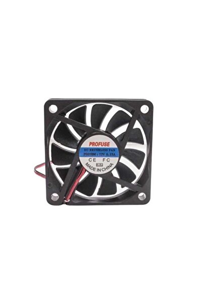 Profuse 60x60x10mm 12V 0.13A Fan 2 Kablolu