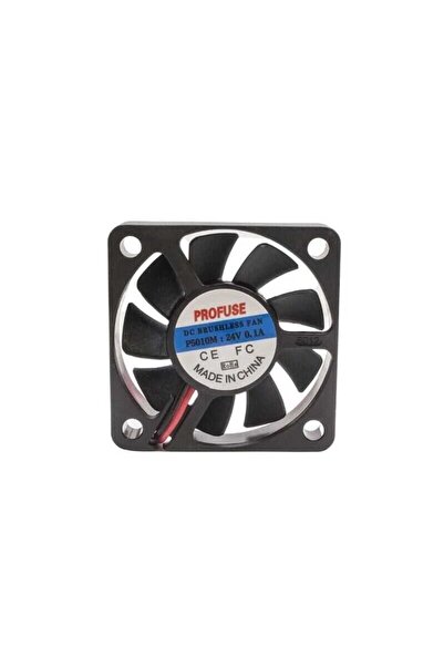 Profuse 50x50x10mm 24V 0.10A Fan 2 Kablolu