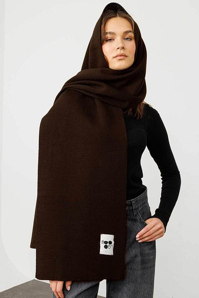 Hooopstore Едноцветен шал за кафе