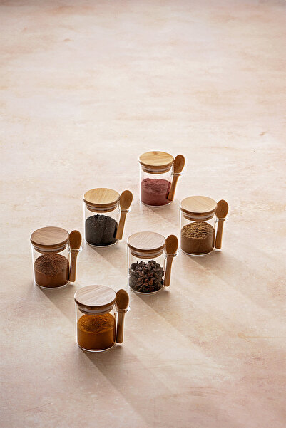 Emsan Lia Borosilikat 6'lı Baharat Seti