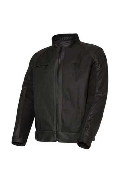 Vexo Carrera Leather Coat Black [X-Large Size]