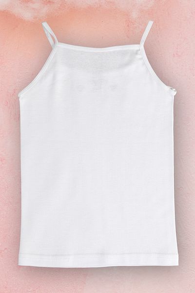 Doremi 100% Cotton Thin Strap Girls' Tank Top