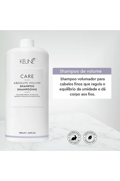 Keune حجم مطلق - 1000 مل شامبو يعطيك حجمًا وقوة لشعرك CYT 5457845121212788787545