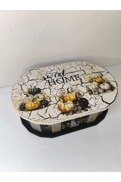 IremTasarimAtolyesi Tea Box Wooden Organizer Kitchen Decoration Items