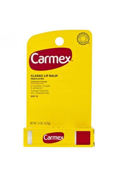 Carmex مرطب الشفاه بعامل حماية من أشعة الشمس SPF 15