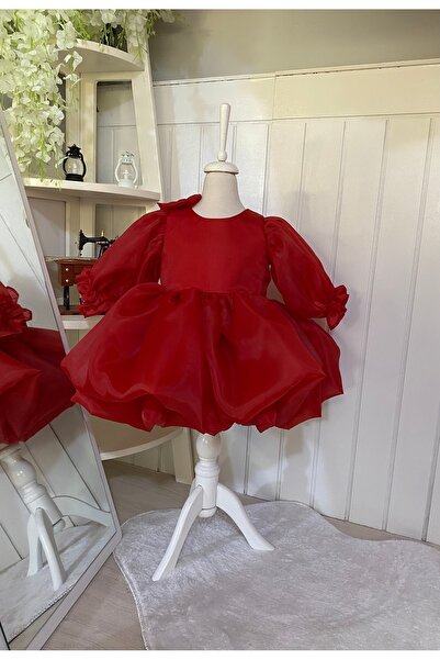 HOBİ Karolin Puffy Dress with Balloon Sleeves - Special Occasion Dress - New ...