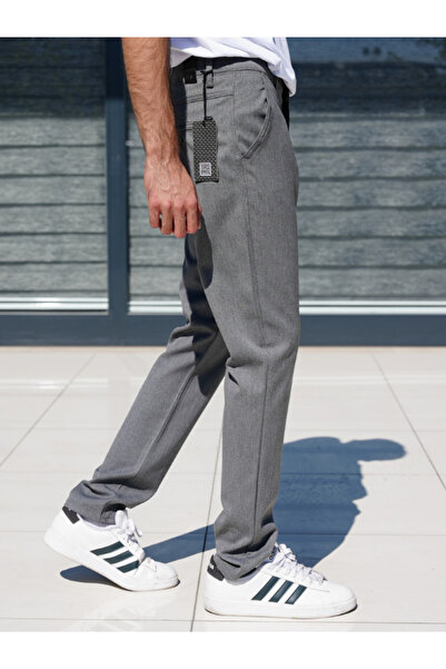 WKM Чоловічі штани з еластичним матеріалом та прямим кроєм