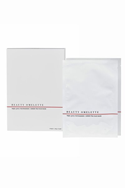 Beauty Omelette Yeşil Çaylı Canlandırıcı Yüz Maskesi