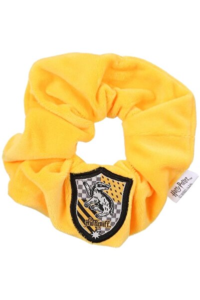 Miniso Harry Potter Lisanslı Rozetli Saç Lastiği (Hufflepuff)
