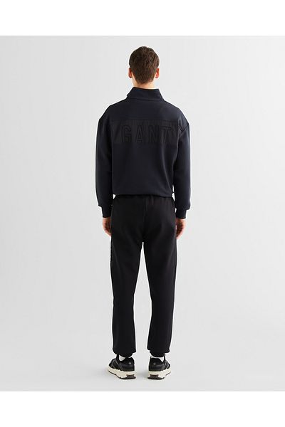 Gant Men's Black Regular Fit Sweatpants