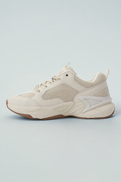 U.S. Polo Assn. A1872580 Beige Women's Casual Sneaker