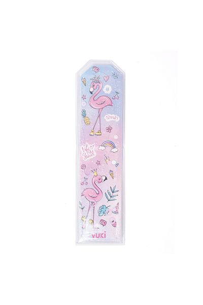 VUKİ Βιβλιοδείκτης με μοτίβο Flamingo Glittery Water
