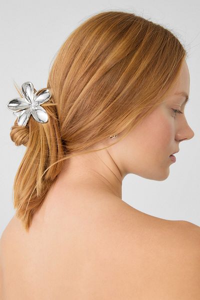 Stradivarius Pack of 3 floral hair clips