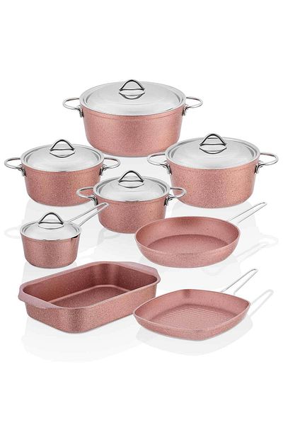 Taç Rose Gold 13 Piece Dowry Set
