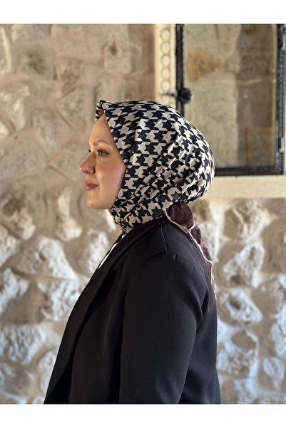 locella Soft Pamuk Eşarp KAHVE-3