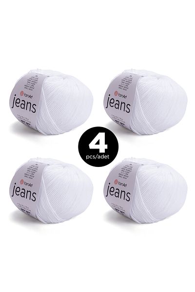 Yarnart 62 Μοντέλο Jean Knitting Rope - Πακέτο 4