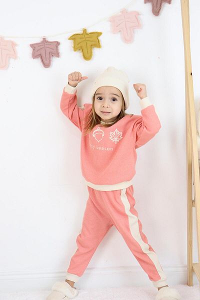 MiaBaby Cozy Embroidery Printed 3 Piece Set