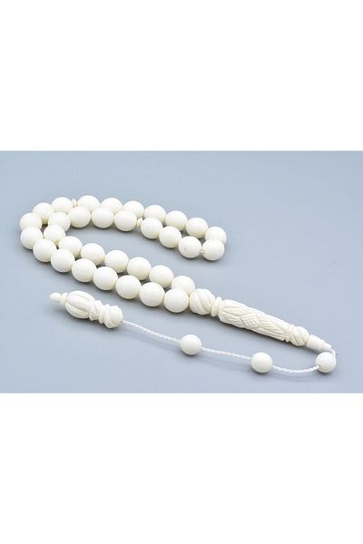 Murty99 Imamesi Pen with System, Large Size Globe Cut Camel Bone Rosary