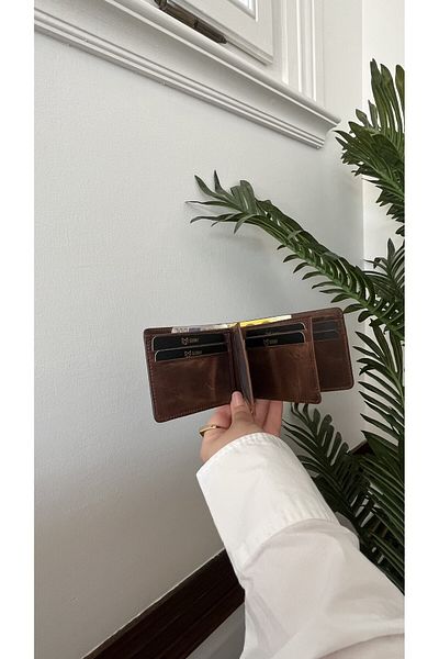 Garniy Мъжки портфейл от естествена кожа 2712