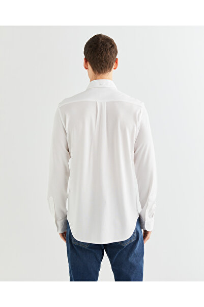 Gant Erkek Beyaz Regular Fit Gömlek