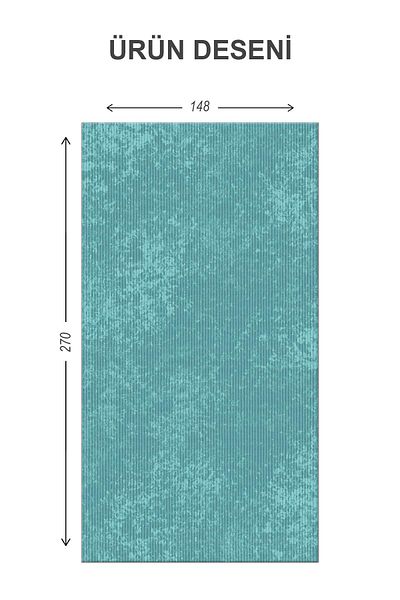 Doruklar Home Collection Blackout Light Proof Blackout High Quality Background Curtain 140 X 270