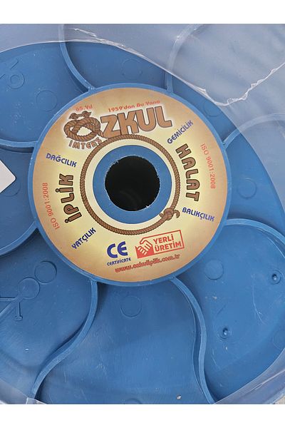ÖZKUL HALAT 4 mm 10 Meters Polyester Iskota Rope Parachute Rope Lashing Rope