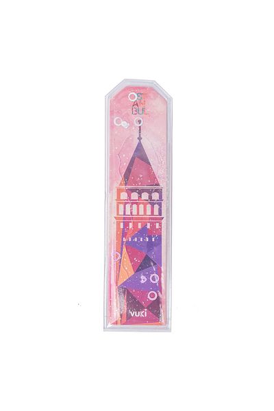 VUKİ Βιβλιοδείκτης Istanbul με μοτίβο Glittery Water