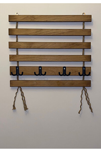 Apak Ahşap Dekorasyon Dekoratif Duvar, Çocuk Odası, Kapı Arkası, Hol için Askılık