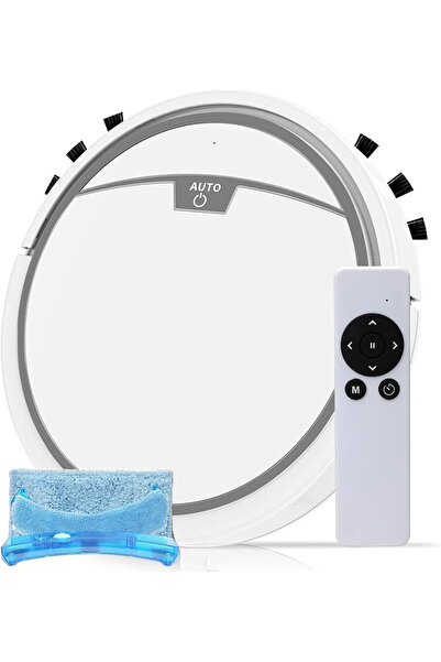 Arabest Robot Vacuum Cleaner with Mop,Auto Robotic Vacuums,for Pet Hair,Carpe...