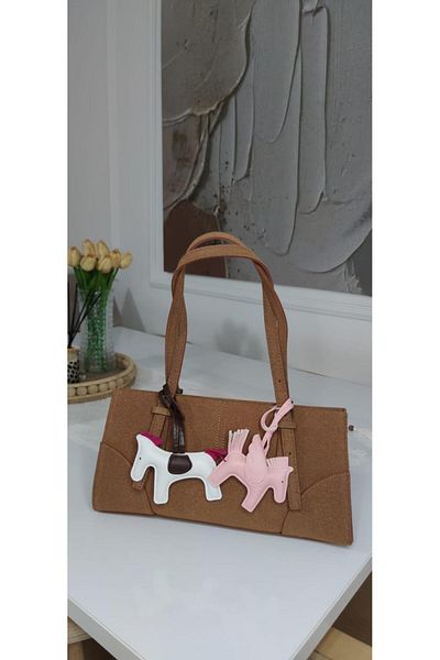 adrbags Τσάντα με διπλά γούρια
