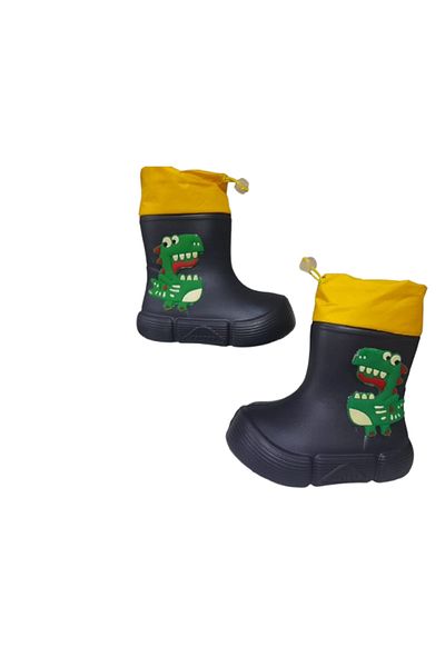 Sonimix Erat Children's Winter Pvc Warm Lined Waterproof Rain Boots