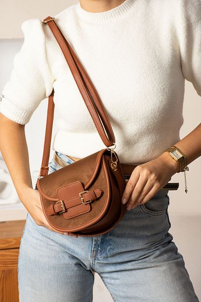 Mojeva Delya Taba Premium Quality Double Handle Women's Hand, Crossbody, Shoulder Bag