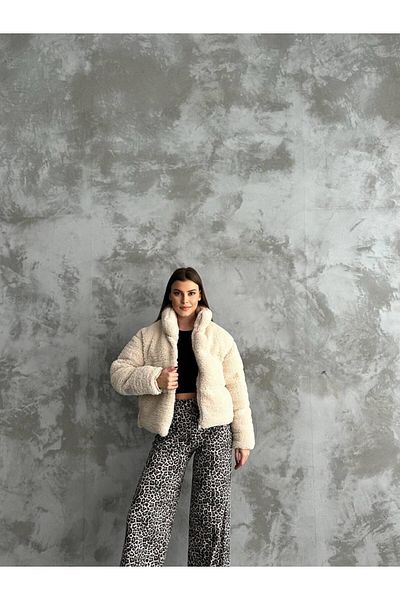 Butik La Lilyum, Comfortable Fleece Zip Jacket