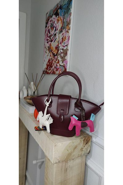 adrbags Τσάντα με διπλά γούρια